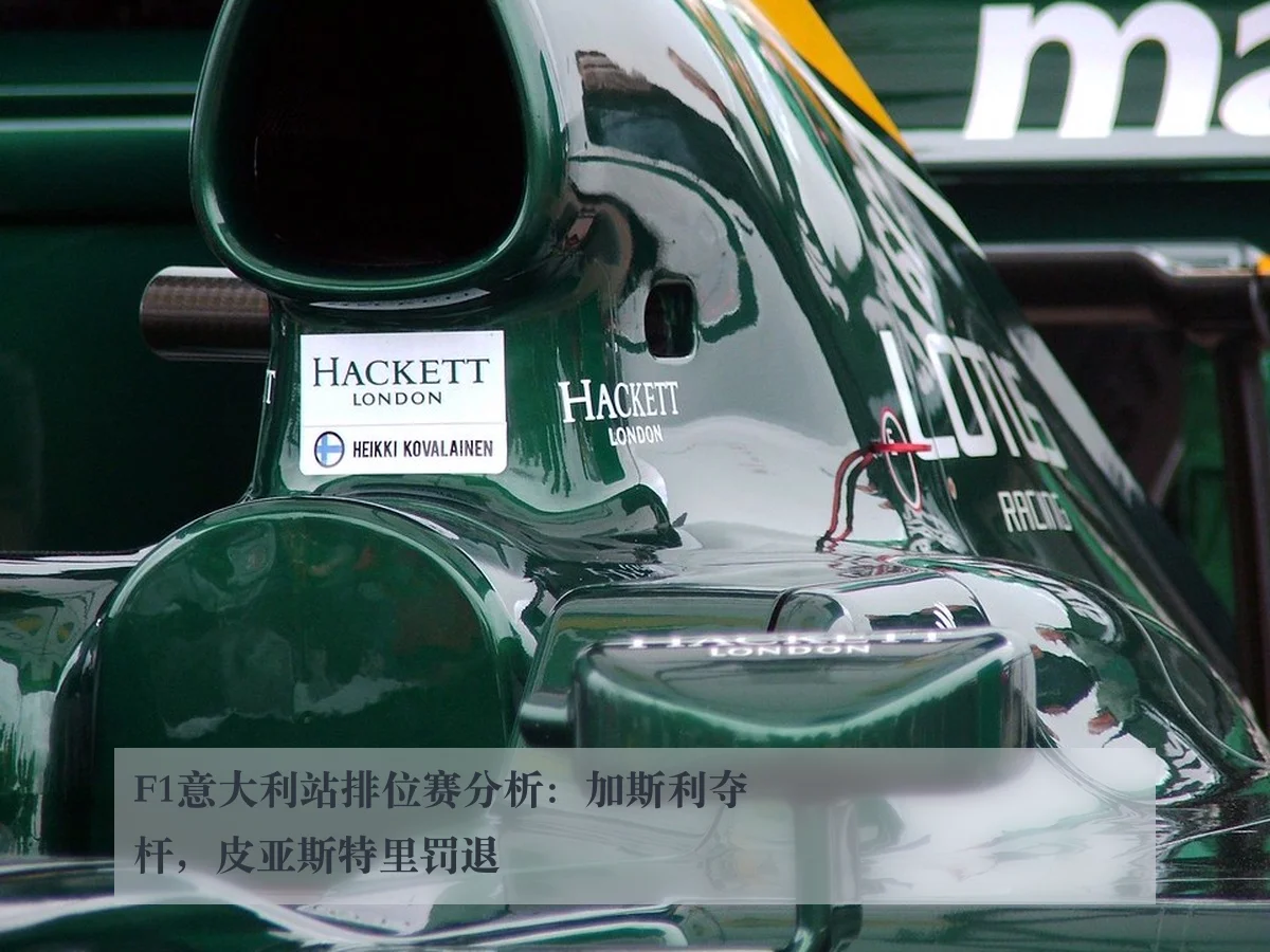 F1意大利站排位赛分析：加斯利夺杆，皮亚斯特里罚退